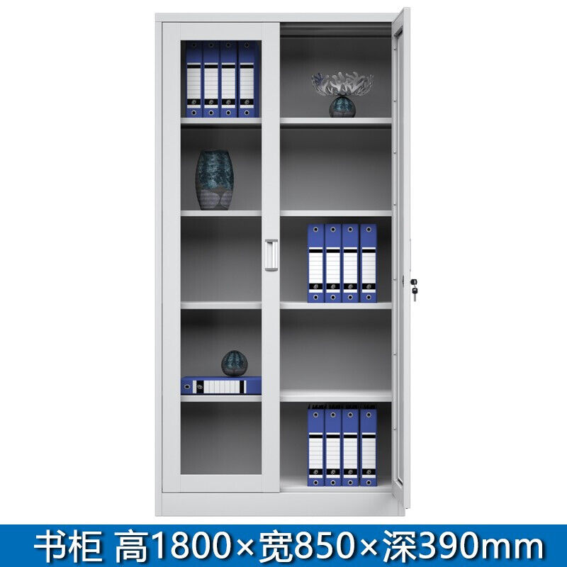 钱柜4717603文件柜铁皮柜通玻对开柜(个)